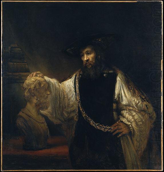 Rembrandt Peale Aristotle with a Bust of Homer china oil painting image